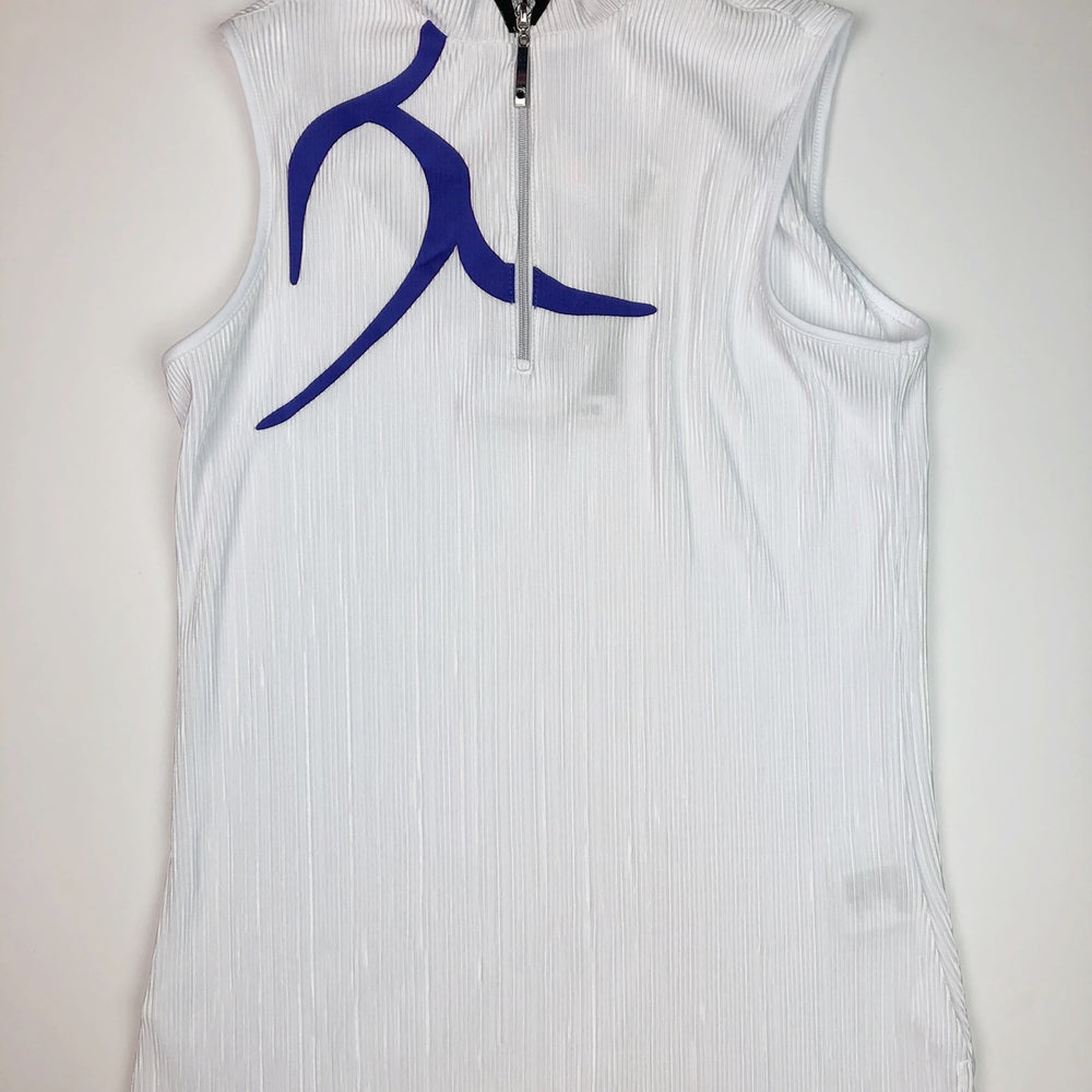 Jamie Sadock Sleeveless Crunch Shirt in Sugar #91220