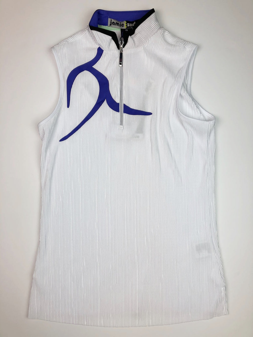 Jamie Sadock Sleeveless Crunch Shirt in Sugar #91220