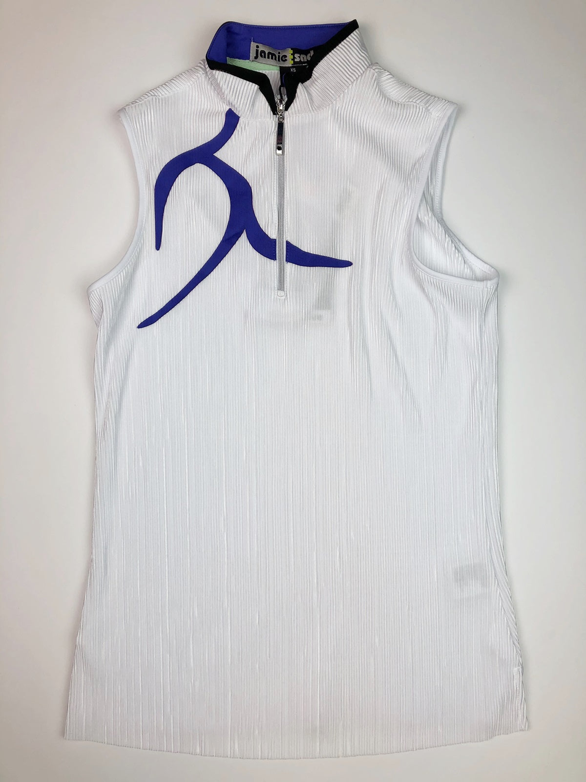 Jamie Sadock Sleeveless Crunch Shirt in Sugar #91220