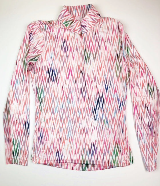 EP NY Long Sleeve Ikat Multi Print | SPF 50