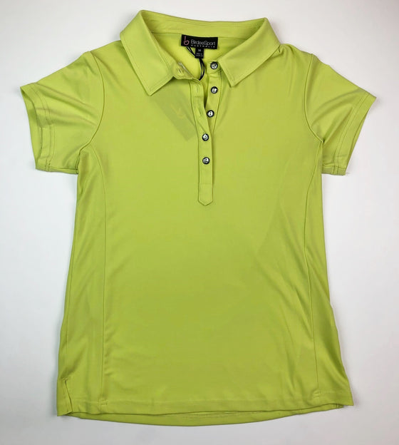 Birdee Sport Short Sleeve Polo in Green