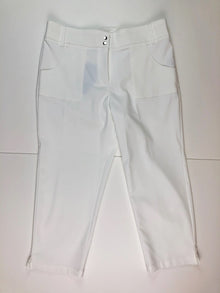  GG Blue Kate Capri in White