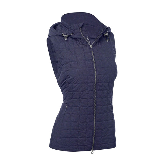 Zero Restriction Lizzie Down Vest - Storm Blue