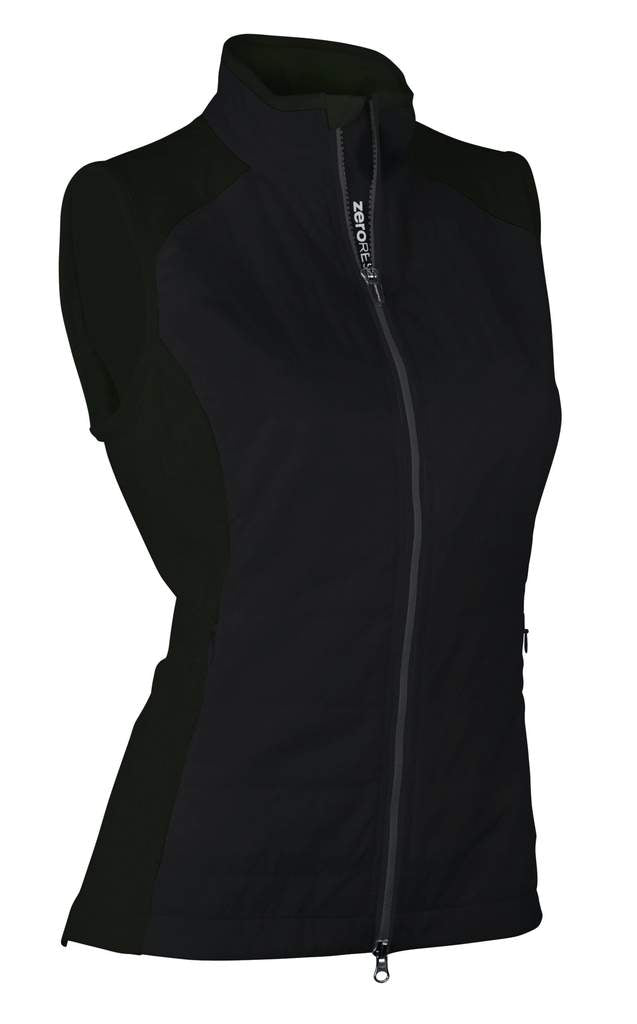 Zero Restriction Tess Vest -Black