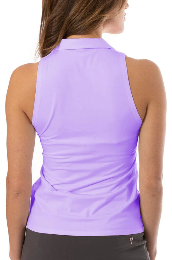 Golftini Sleeveless LISA Polo - LAVANDER