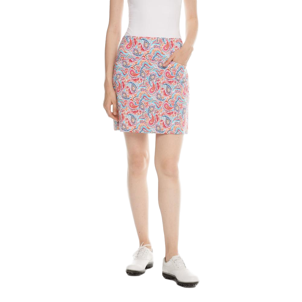 Swing Control Bright Paisley Masters  Skort