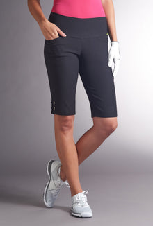  Swing Control Eyelet  Masters Short  Black