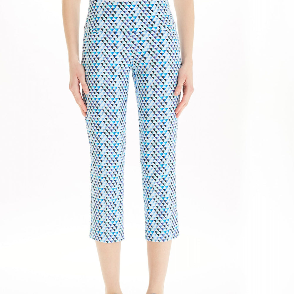 Swing Control Masters Ankle Pant - Blue Geo