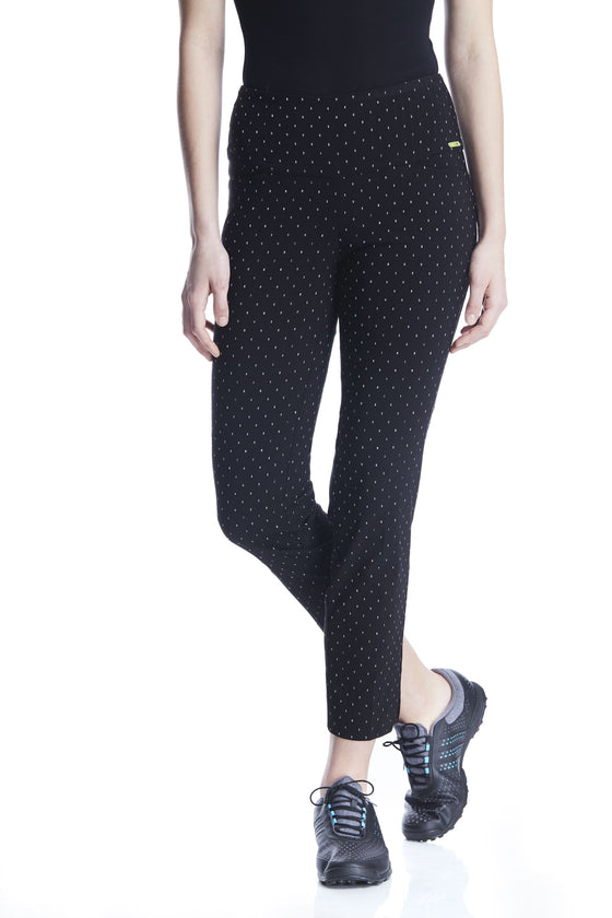 Swing Control Masters Ankle Pant -Double Dot Jacquard