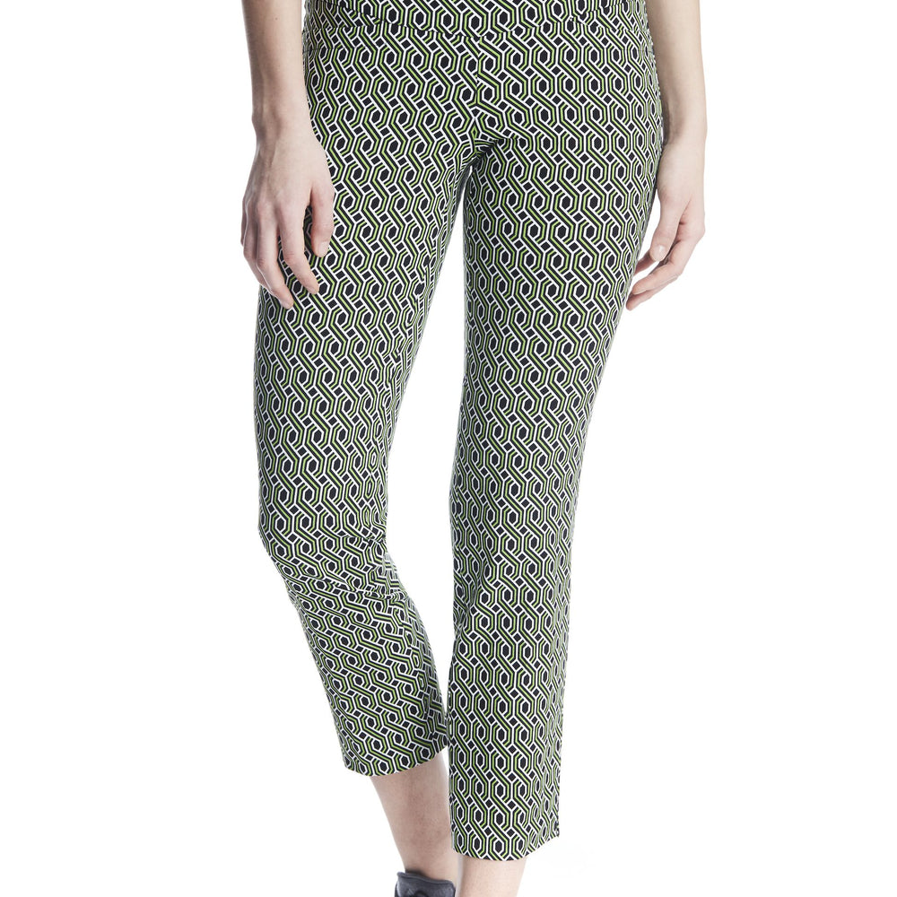 Swing Control Masters Ankle Pant - Emerald White Links