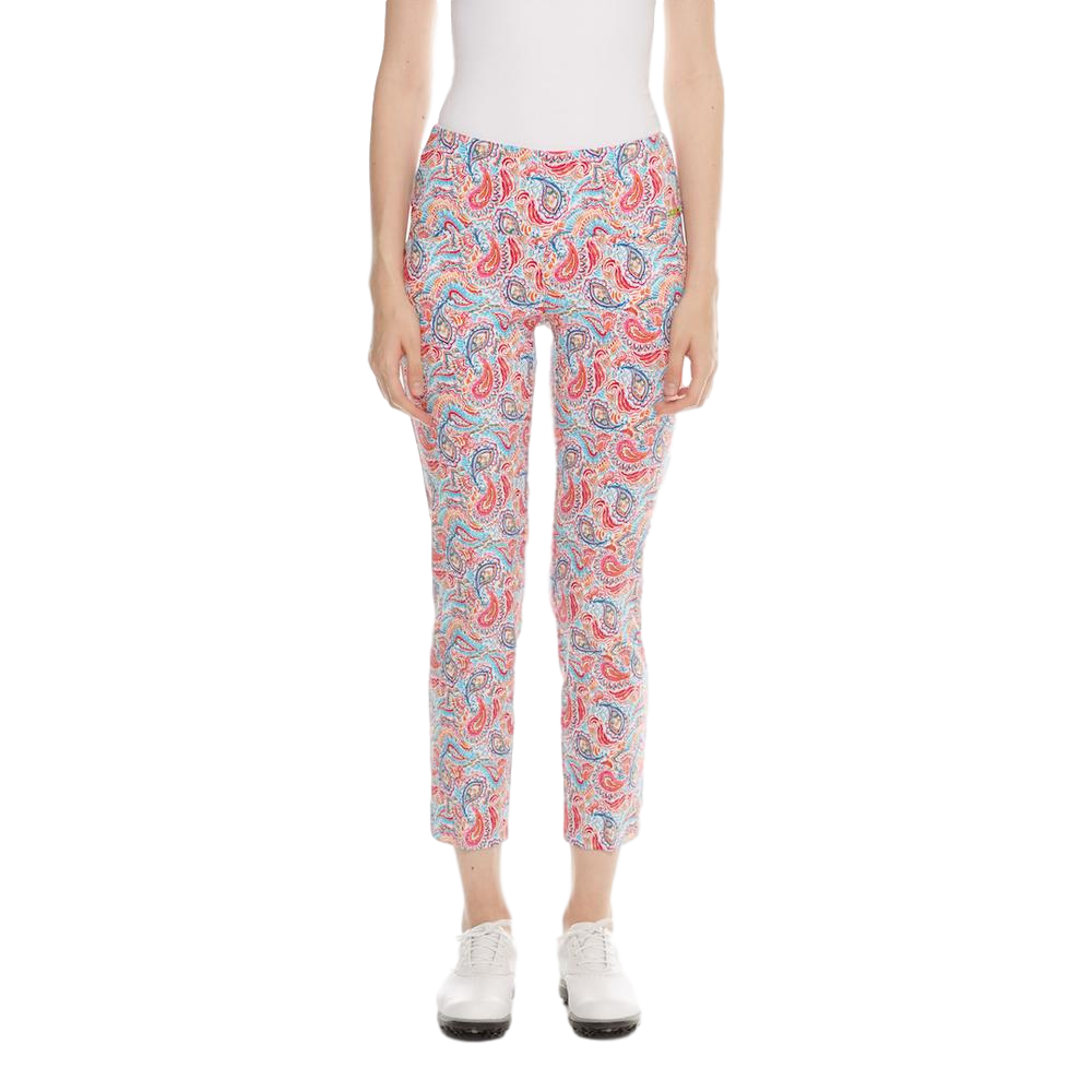 Swing Control Masters Ankle Pant - Bright Paisley