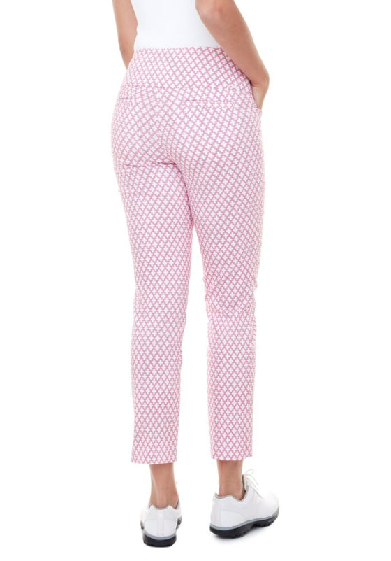 Swing Control KEYS Golf Ankle Touser Pant - Pink