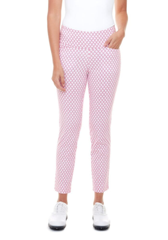 Swing Control KEYS Golf Ankle Touser Pant - Pink