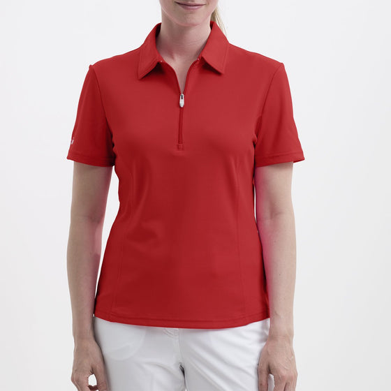 Nivo Natasha Polo - Red - SPF 40