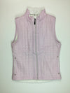 Sunice Quilted Vest - Lilac and White