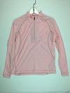 Glen Echo Pink Half Zip Pullover