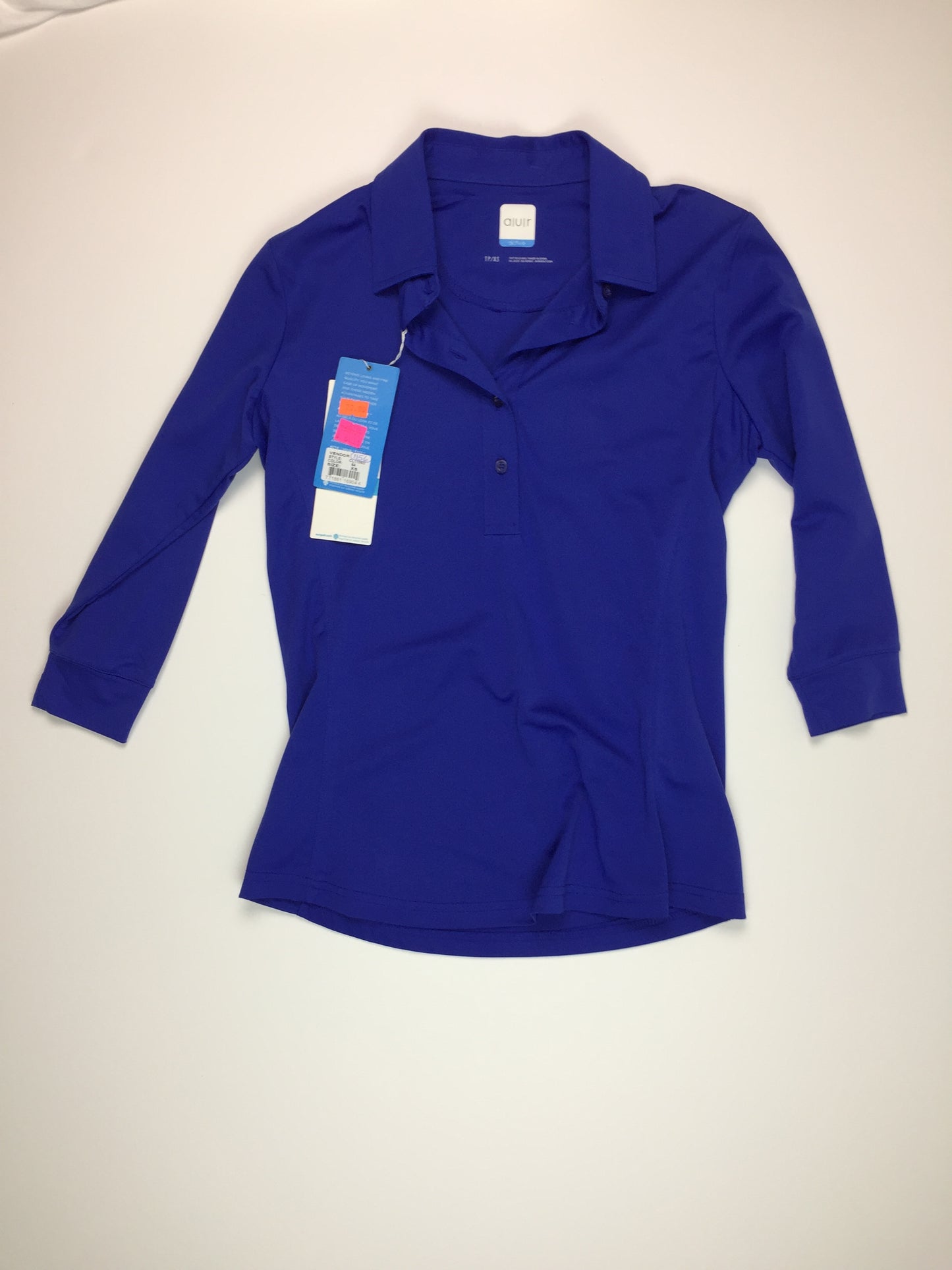 AUR Elbow Sleeve Polo - Royal Blue