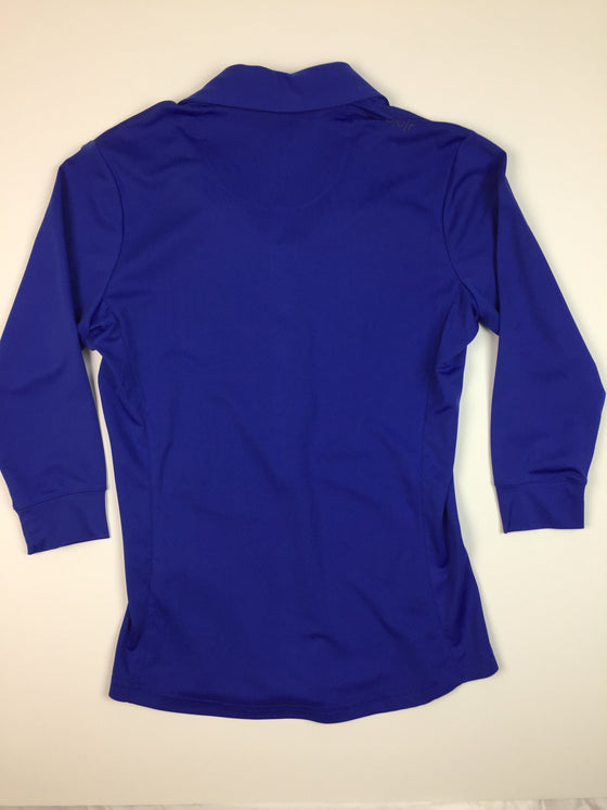 AUR Elbow Sleeve Polo - Royal Blue