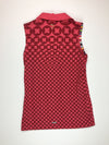 Puma Sleeveless Pink Print Polo