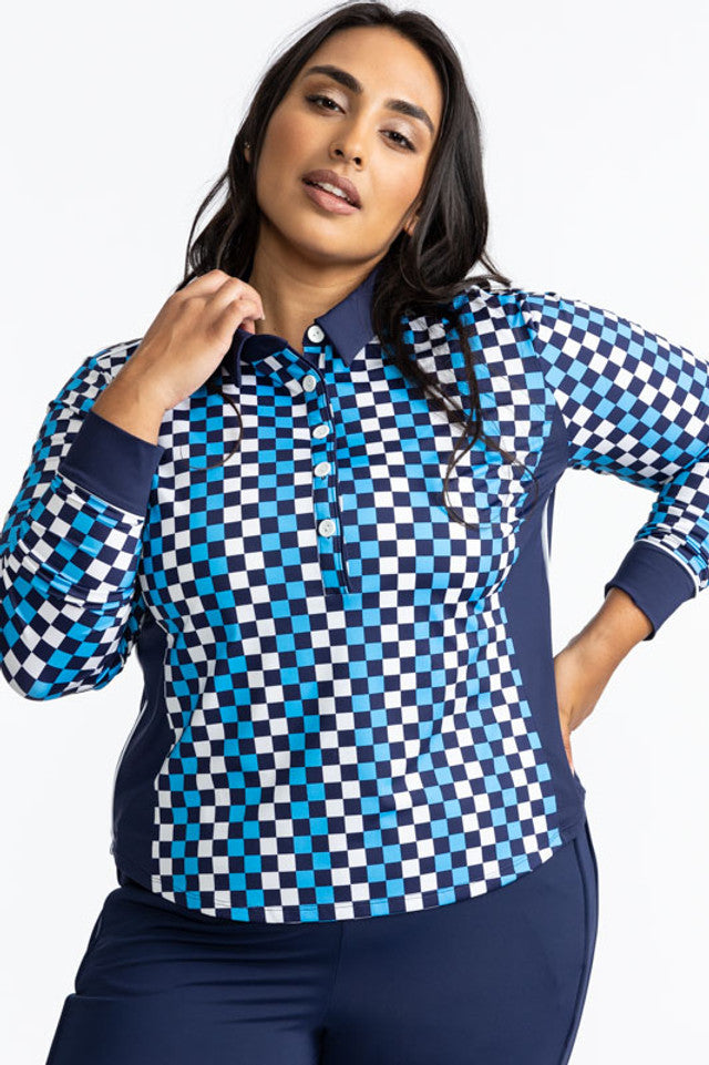 KINONA At The Pin  Long Sleeve Golf Shirt- Check it Out