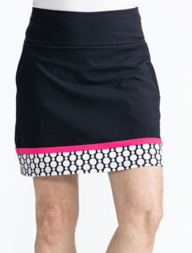 KINONA In Play  Golf Skort- Black