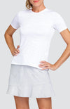 Tail Activewear Tennis EVERT Short Sleeve Top - EVEREST JACQUARD