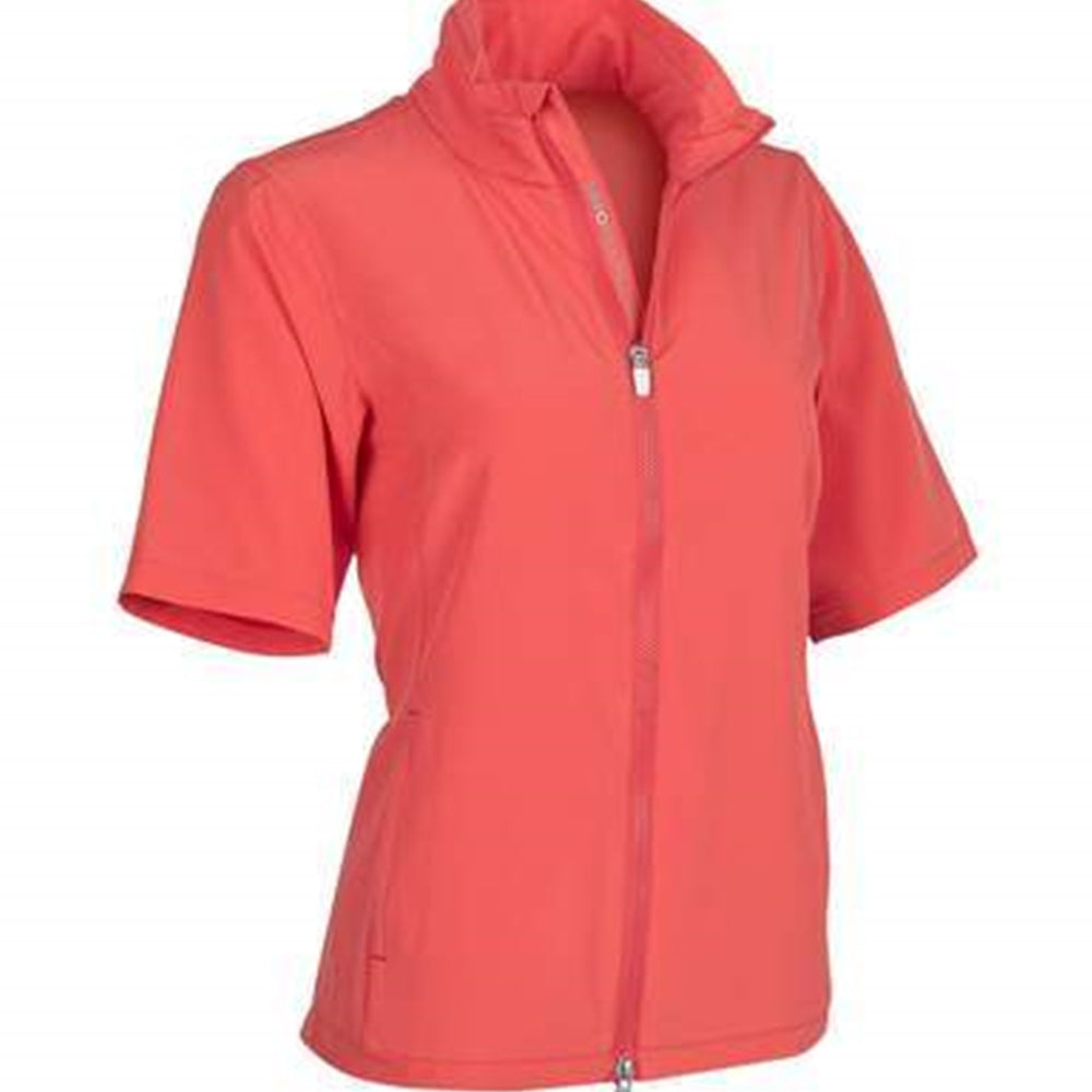 Zero Restriction EVE Short Sleeve Wind Jacket - Poppy