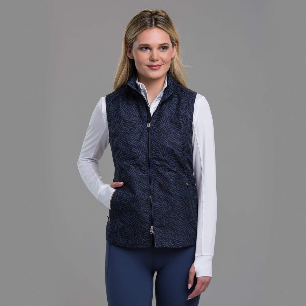 Zero Restriction Wanda Vest - Black/Storm