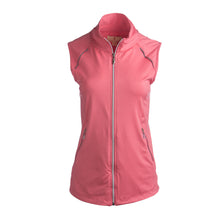  Sport Haley Sonya Full Zip Brushed Vest- Pink Grapefruit UPF 30