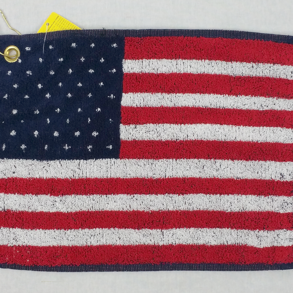 American Flag Golf Towel