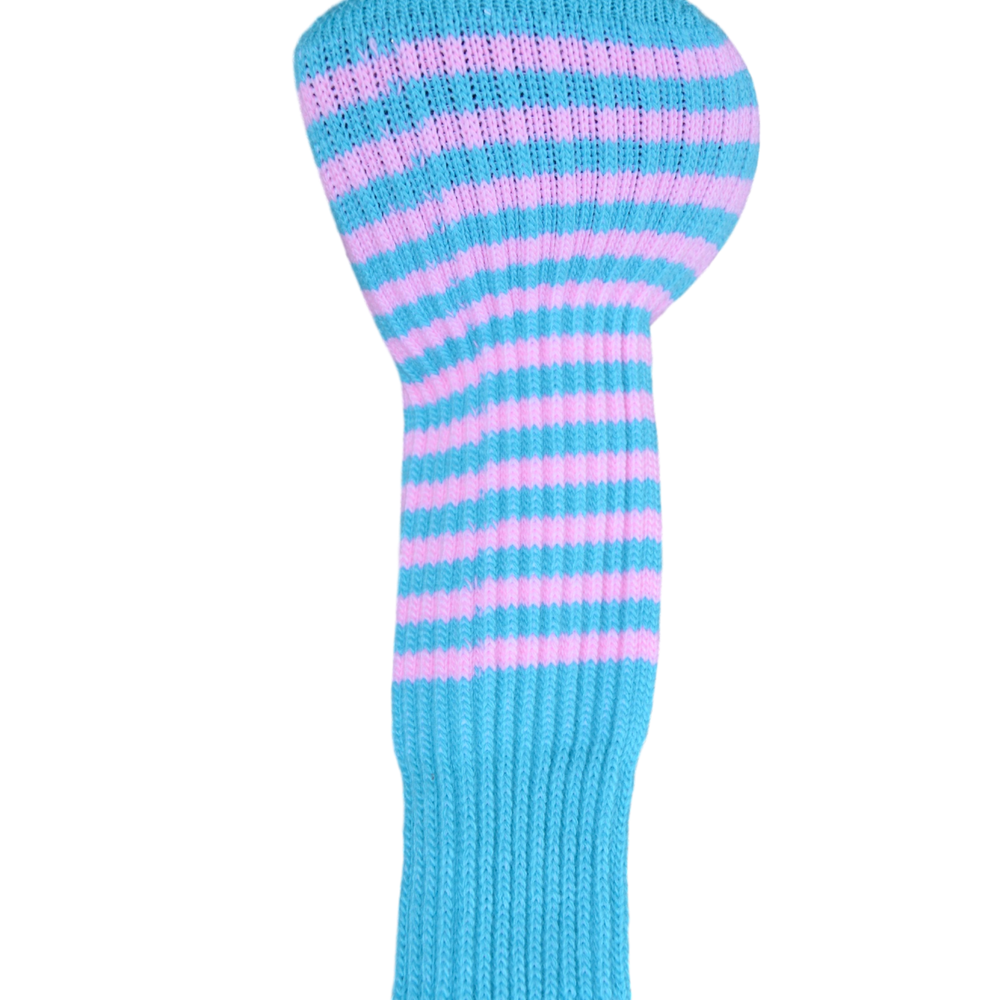 
                      
                        Aqua and Light Rose Pink Club Sock Golf Headcover | Peanuts and Golf
                      
                    