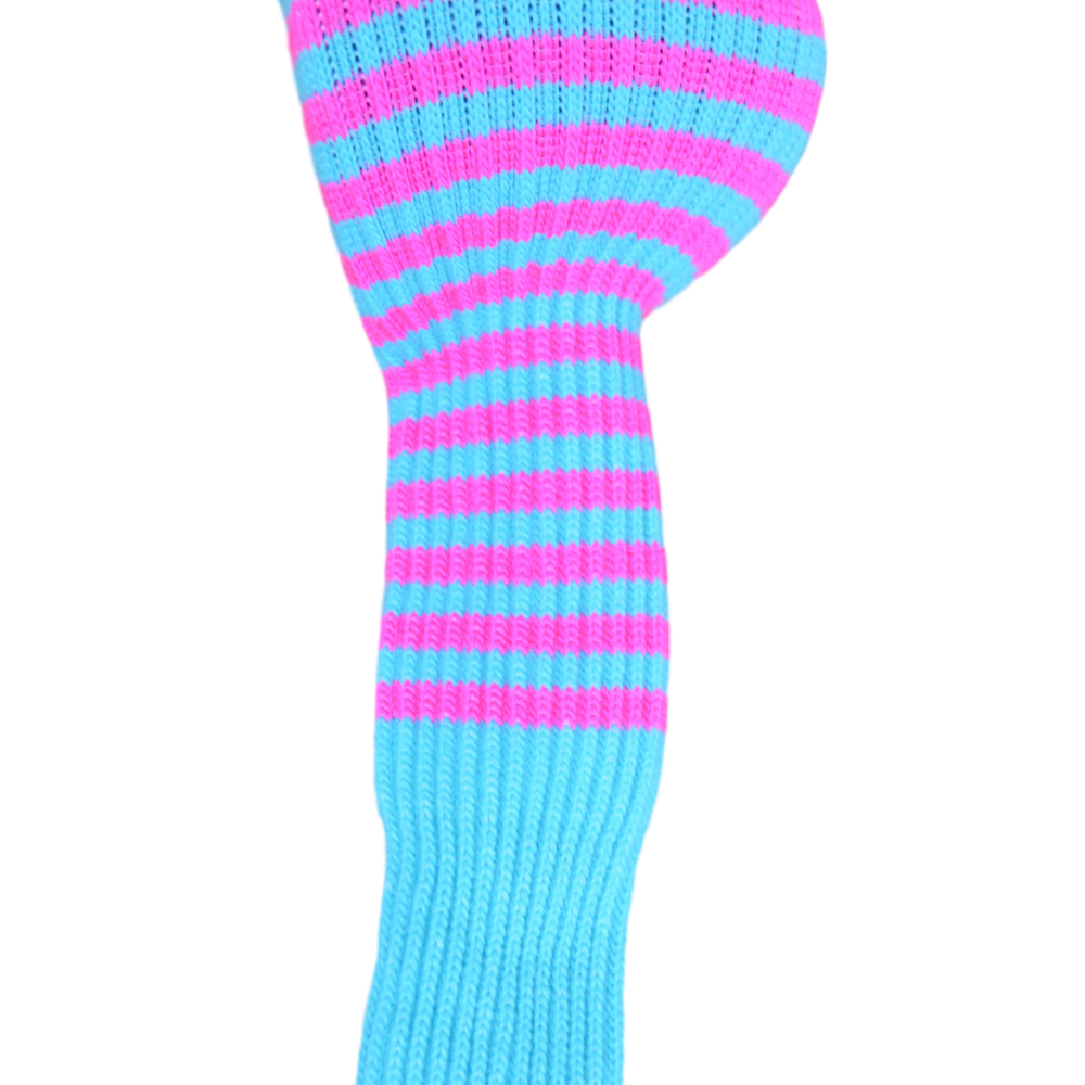 
                      
                        Aqua and Ruby Pink Club Sock Golf Headcover | Peanuts and Golf
                      
                    