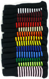 Black and Royal Blue Club Sock Golf Headcover