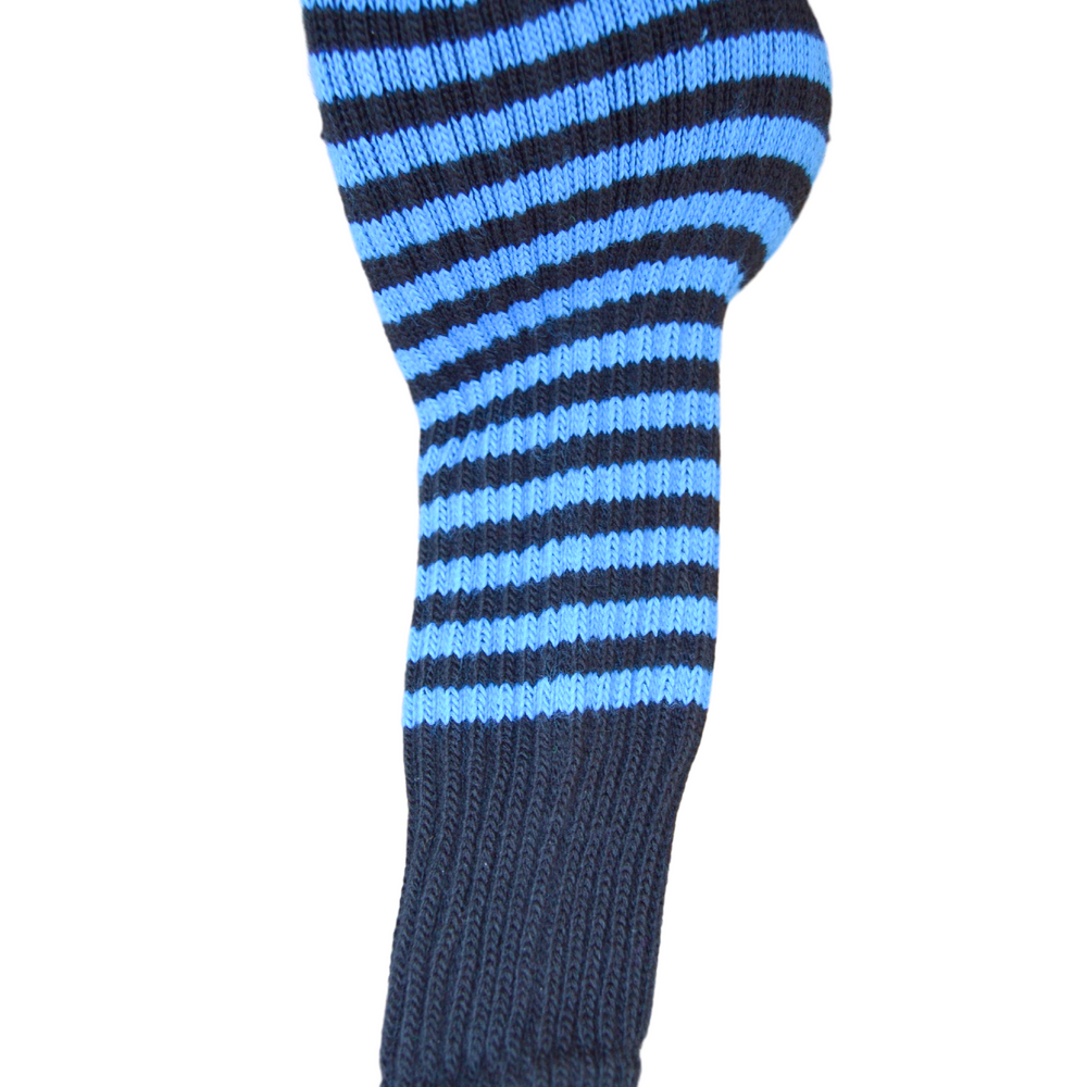 Black and Blue Club Sock Golf Headcover