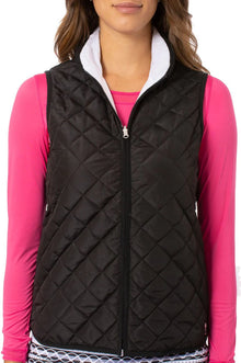  Goftini  -Reversible Wind Vest -Black / White