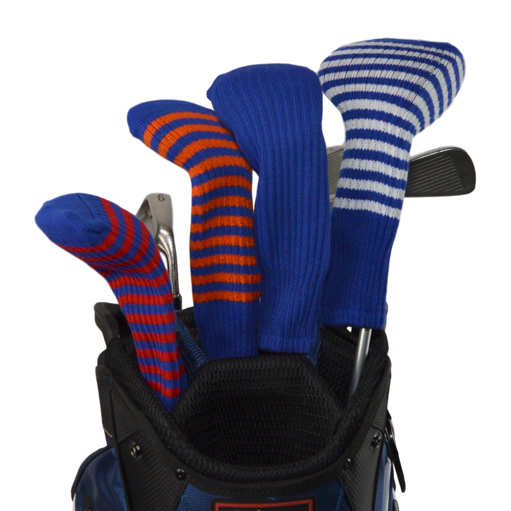 Navy Blue Club Sock Golf Headcover