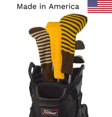  Brown Club Sock Golf Headcovers