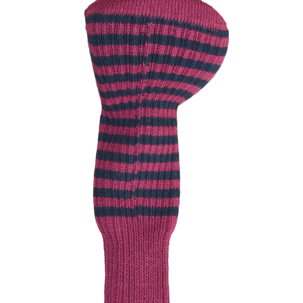 
                      
                        Burgundy Red and Black Club Sock Golf Headcover
                      
                    