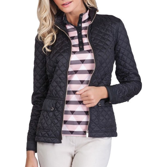 Tail Activewear Quilted  Jacket Black
