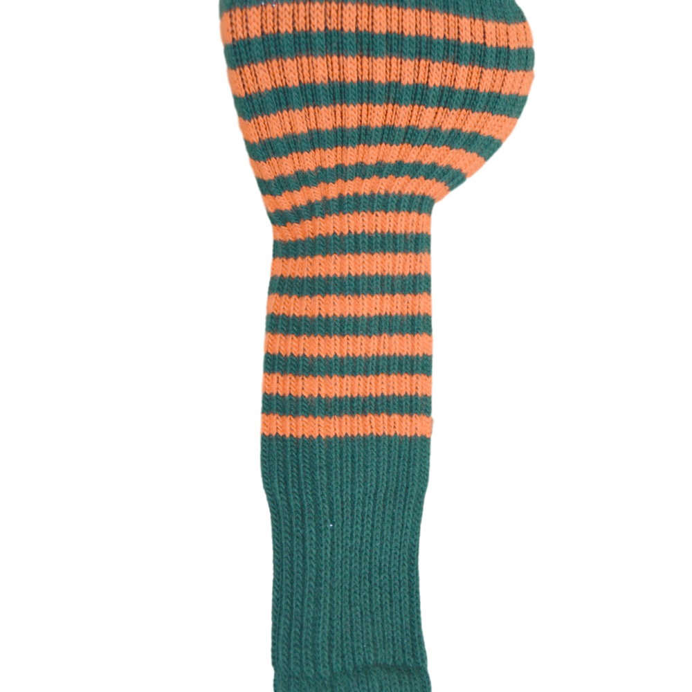 
                      
                        Dark Green and Orange Club Sock Golf Headcover | Peanuts and Golf
                      
                    
