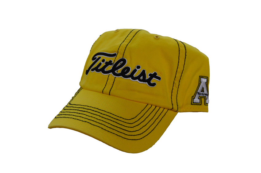 Titleist Golf Hat - Appalachian State 3 logo - Gold/Adjustable