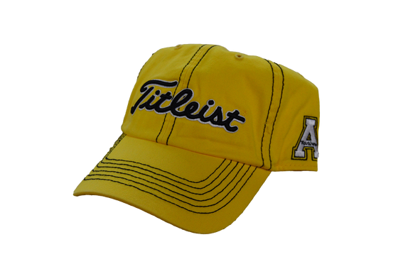Titleist Golf Hat - Appalachian State 3 logo - Gold/Adjustable