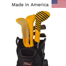  Gold Club Sock Golf Headcovers