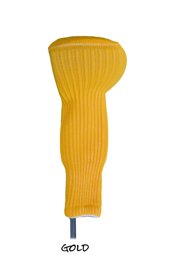 Gold Club Sock Golf Headcover | Peanuts and Golf
