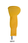 Gold Club Sock Golf Headcover | Peanuts and Golf