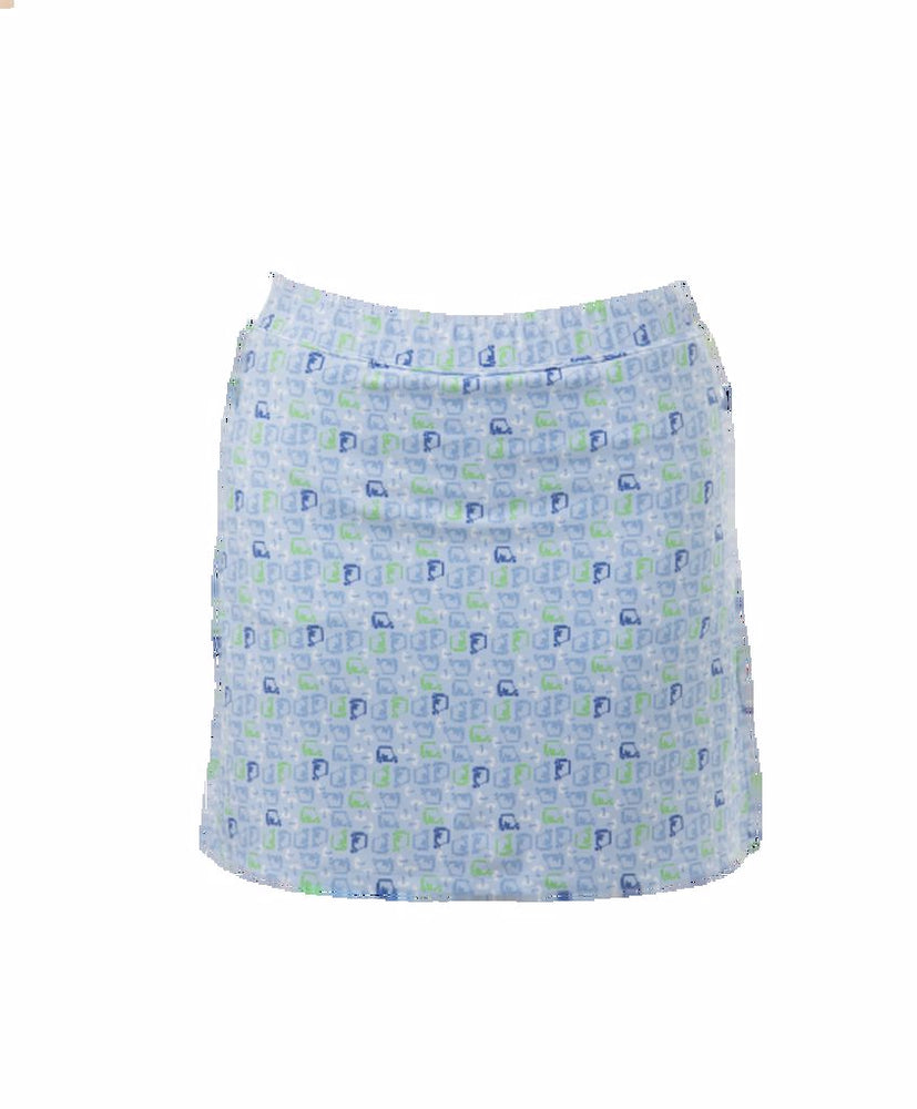 
                      
                        SanSoleil 18"Golf Skort Golf Cart Derby Blue | SPF 50
                      
                    