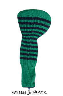  Green and Black Club Sock Golf Headcover