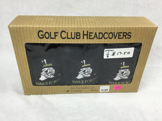 Wake Forest Golf Headcover Gift Set