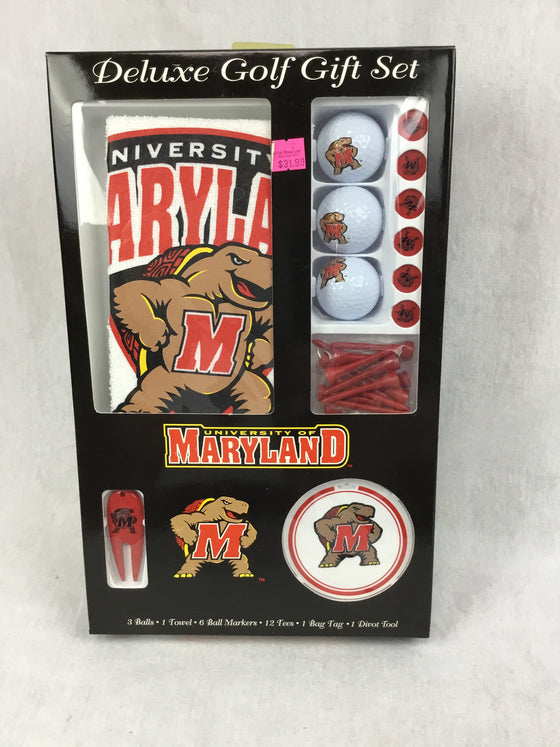 University of Maryland Golf Gift Set
