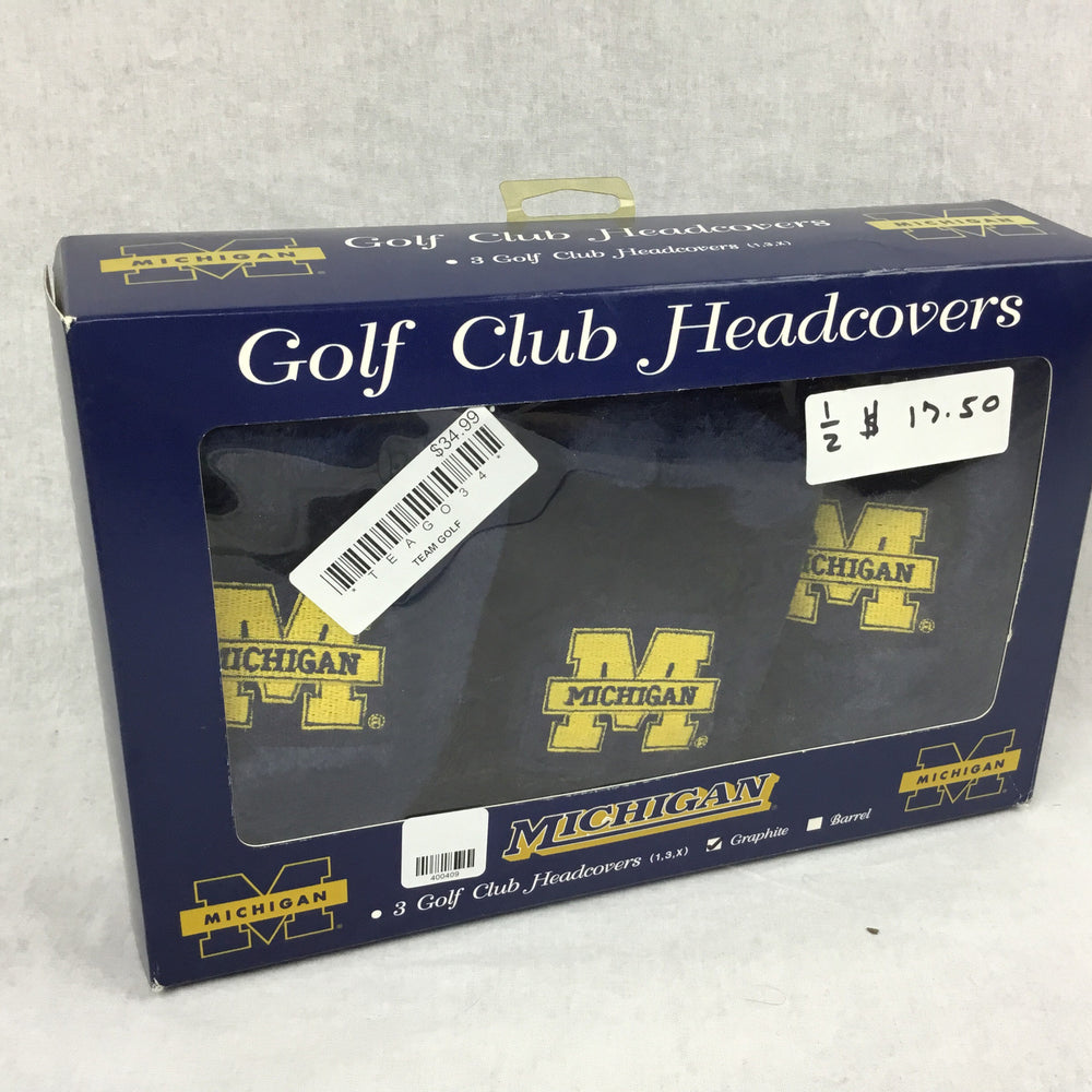 Michigan State Golf Headcover Gift Set